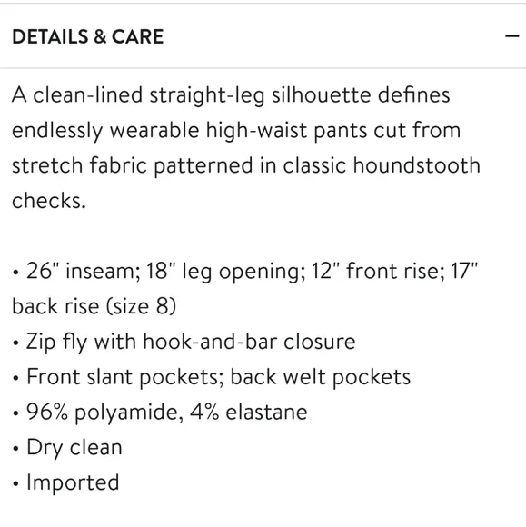 Theory Hound high waist straight leg pants - Picture 8 of 8